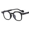Square Anti Blue Light Glasses Fashion Retro Classic Women Men Computer Gaming Eye Protection Plain Spectacles