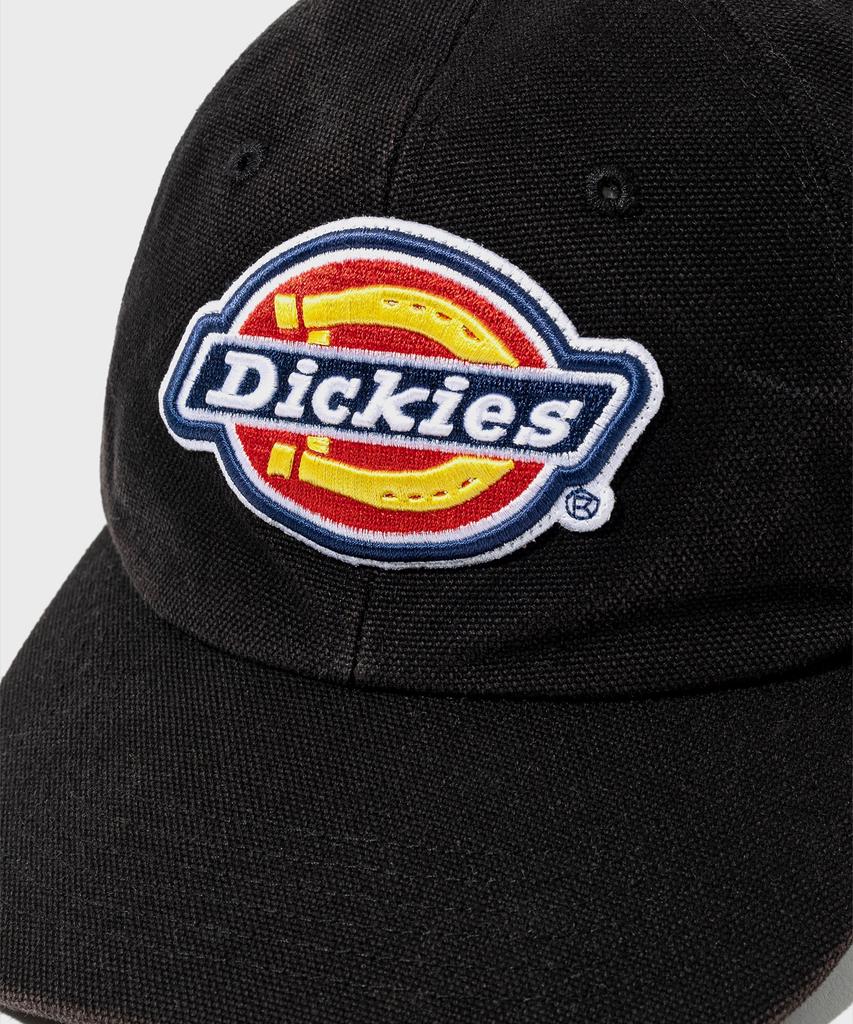 DICKIES Big Logo Washed Ball Cap Black