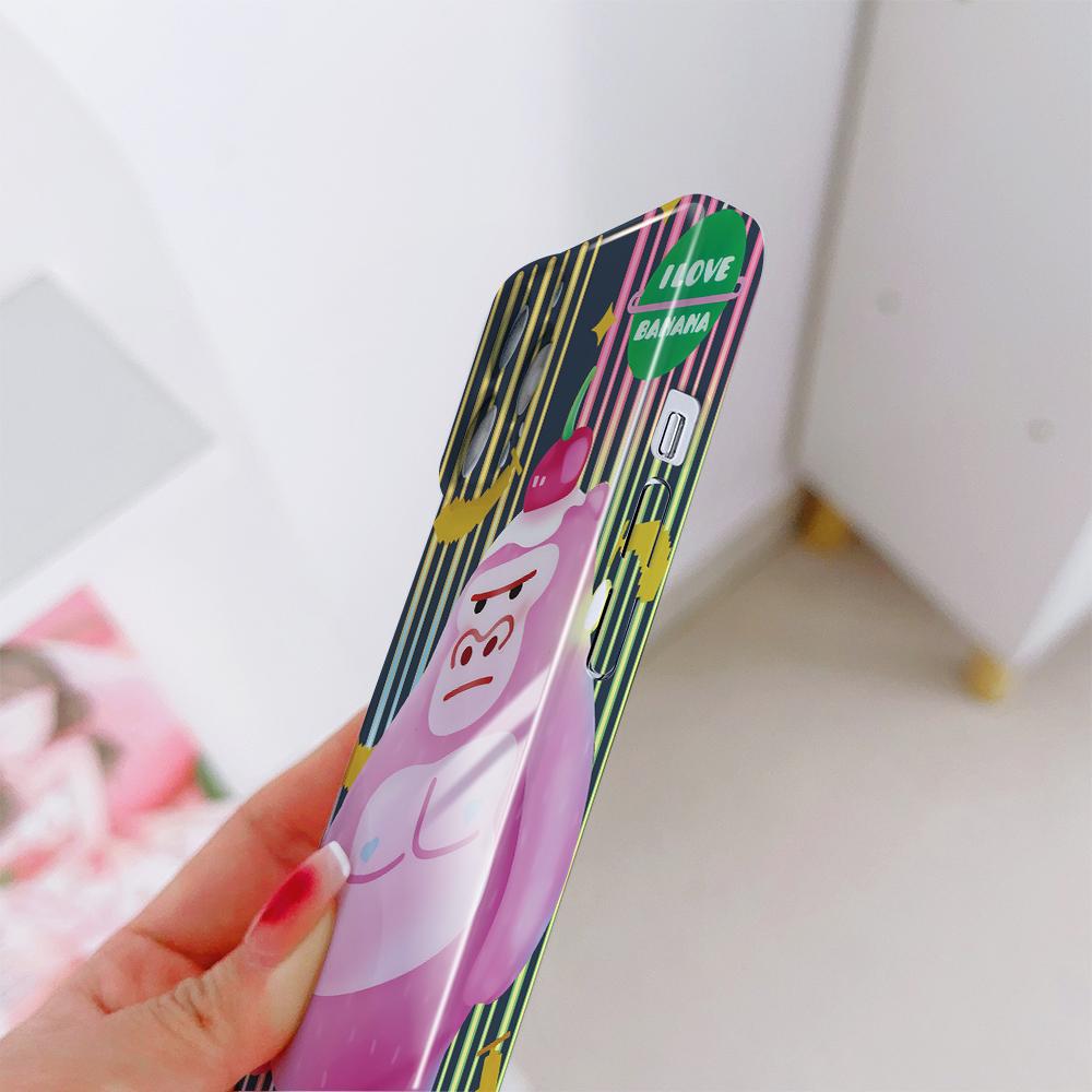 All-inclusive Film Phone Case Cartoon Fashion Design Hard Shell Full Cover Camera Protection Case for iPhone Huawei Honor Vivo Google