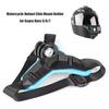 Motorcycle Helmet Chin Mount Holder Detachable Bracket Protective Stand with Fixing Strap for Sports Camera Mobile Phone