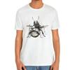 Cockroach Playing Drums T Shirt