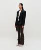 Kimzisu Dozi - Pinched Oversize Tailored Jacket _ Black
