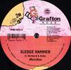 12-дюймовая пластинка DON YUTE MERCILESS Woof Woof Sledge Hammer VPRD5878 2B Grafton Road 1996 Ямайка Регги Ска Даб Б/у