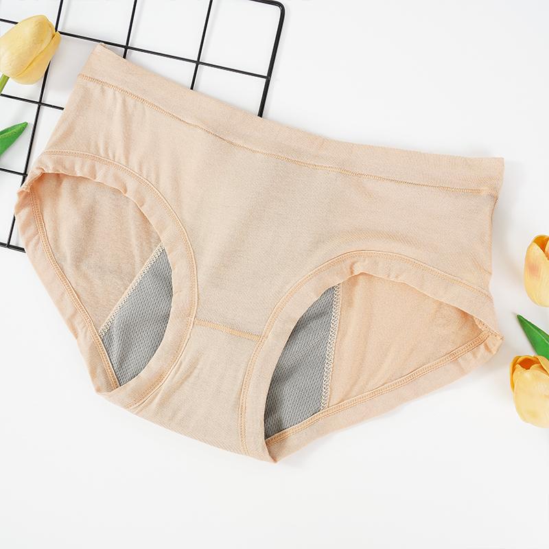 Женские менструальные трусы нижнее белье физиологические трусы хлопковые бесшовные трусы герметичные менструальные