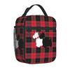 Милый узор с шотландским терьером, изолированная сумка для ланча для женщин, мальчиков, девочек, многоразовая термосумка-тоут для ланча для работы, школы, путешествий, пикника