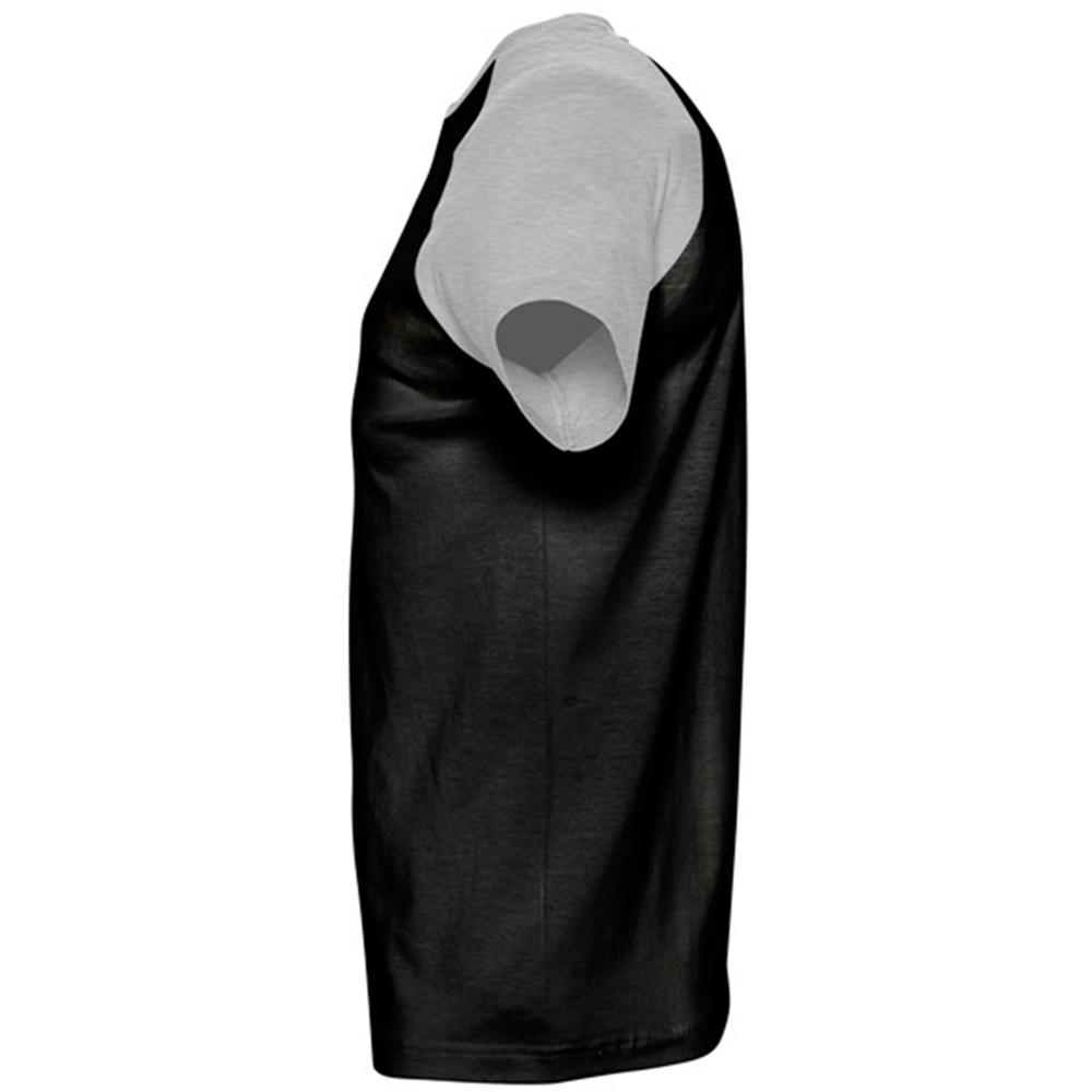 SOLS Мужская футболка с коротким рукавом и контрастным принтом