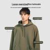 Mark Fairwhale Men's 2025 Autumn Loose Hooded Graphic Sweatshirt