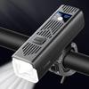 1000Лм Светодиодный Велосипедный Фонарь Передний Велосипедный Фонарь с Звуковым Сигналом Умный Датчик Велосипедный Фонарь Водонепроницаемая Предупреждающая Лампа для Ночной Езды