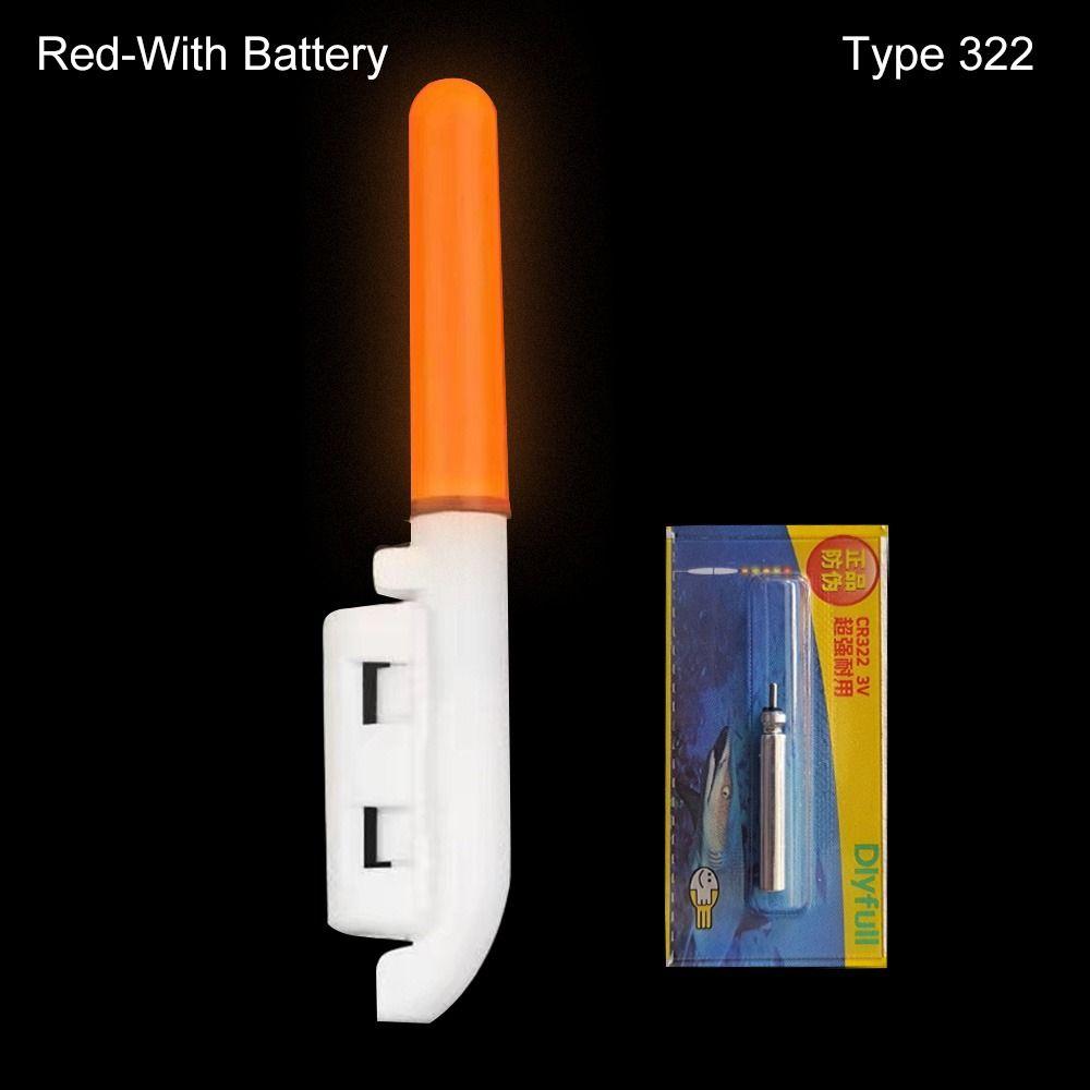 425 Battery/322 Battery Float Fluorescent Light Fishing Rod Tip Lightstick Bite Alarm Glow Stick