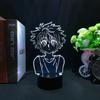 Светодиодный ночник Hunter X Hunter аниме лампа Killua Zoldyck Gon Freecss детский подарок на день рождения для декора спальни Killua Light