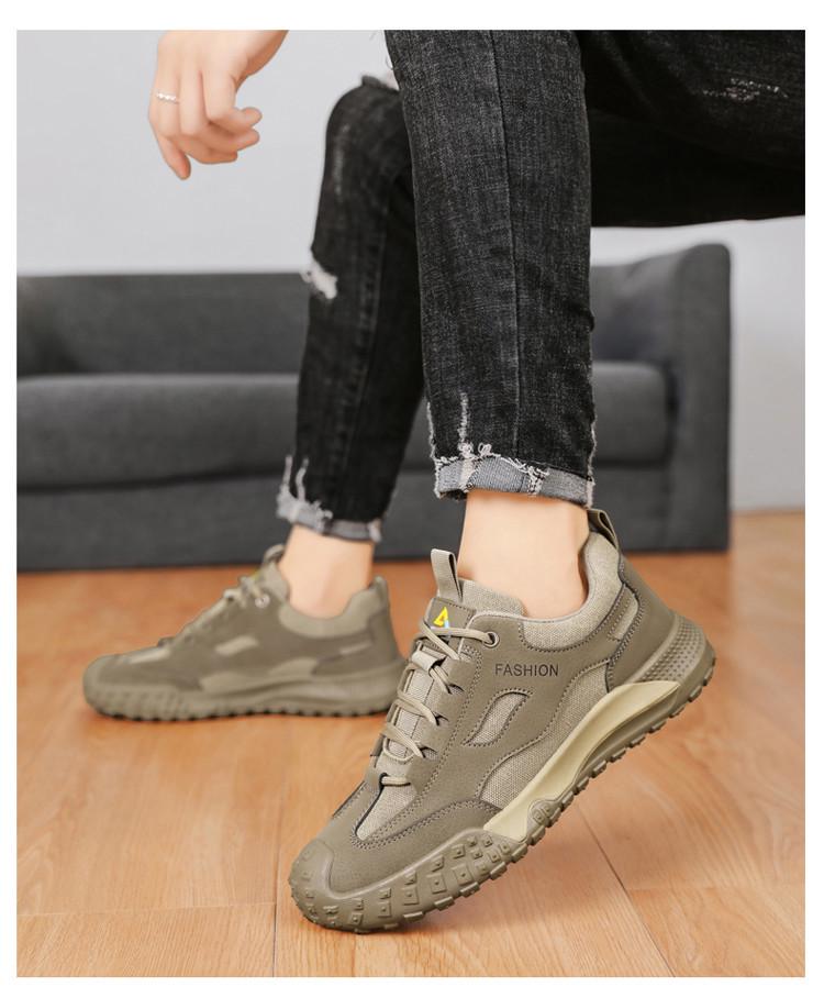 Мужская нескользящая обувь для активного отдыха, пеших походов и альпинизма - Повседневная рабочая обувь и обувь для альпинизма