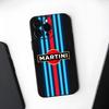 Чехол для телефона Racing M-Martini Логотип Черный Мягкий Для Iphone 16 15 14 13 11 12 Pro Max Xr X Xs 8 7 Plus