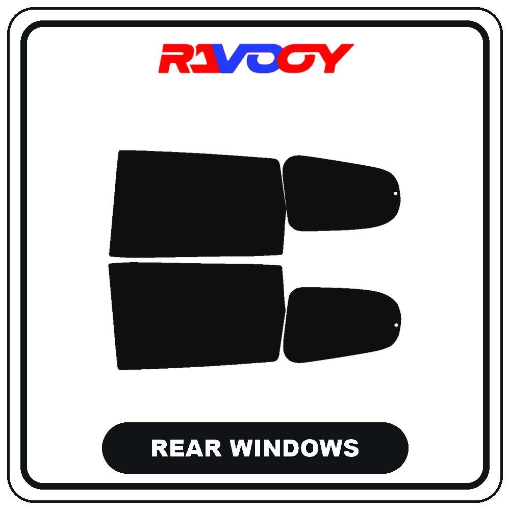 For Dacia Lodgy Base 2012- RAVOOY Pre-Cut Window Tint Film Vehicle-Specific Full Kit Front & Rear Windows Precision-Cut