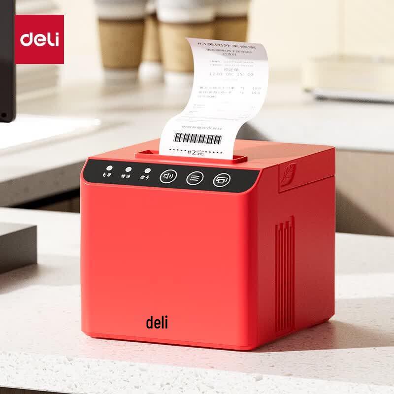 Deli 58mm Wireless Cloud & Voice Thermal Receipt Printer CN plug (adapter included)