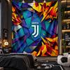Wall Hanging Tapestry Juventus FC Print Cloth for Living Room Bedroom Home Decor