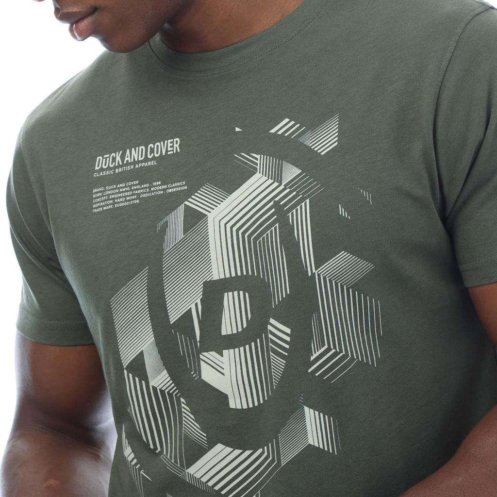 Duck and Cover Mens Cheymore T-Shirt (Pack of 5)