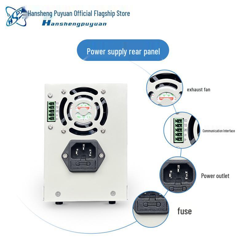Hancheng Puyuan Programmable Adjustable DC Power Supply 30V/5A, 60V/2A, 120V/1A, 200V/1A