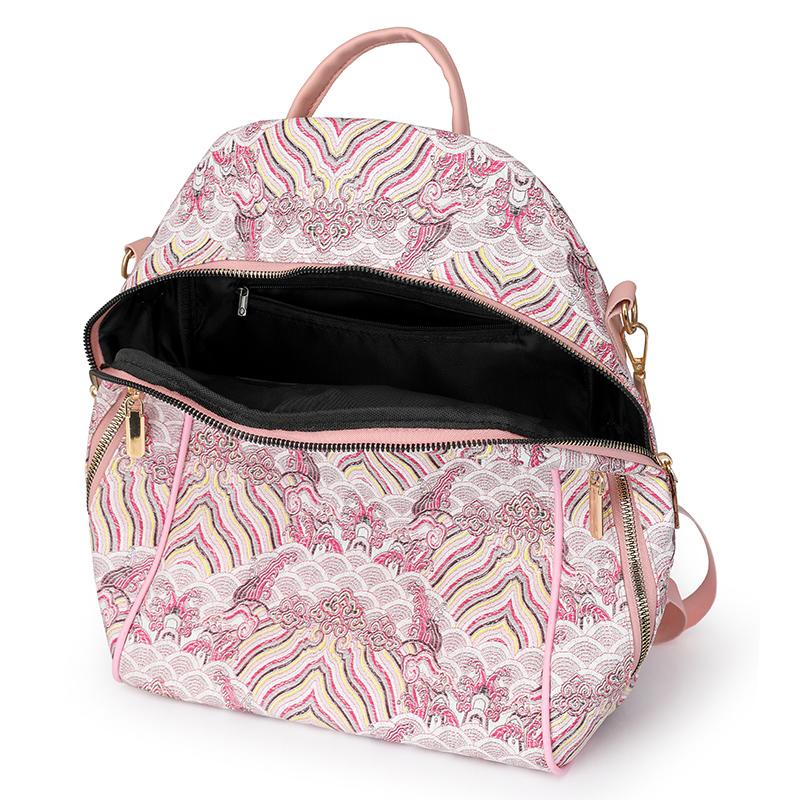 Рюкзак из искусственной кожи, женский рюкзак большой емкости, дорожная сумка