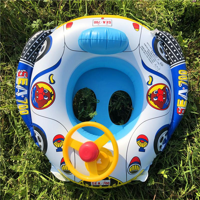 Кольцо для детского плавания, надувной обруч для плавания, сиденье для плавания, тренажер для плавания, надувное кольцо для плавания в машине, сиденье для тренировки плавания для детей от 3 до 36 месяцев