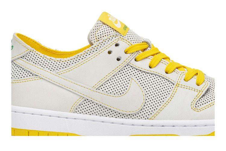 Men's Sneakers Nike SB Dunk Low Decon Ishod Wair Mismatch White/White-Aloe Verde-Tour Yellow