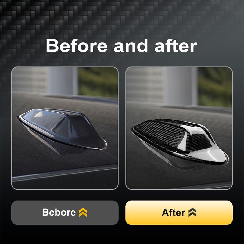 Carbon Fiber Car Roof Shark Fin Antenna Cover Decoration Trim for BMW 3 Series G20 LCI 5 Series G60 M3 G80 M4 G82