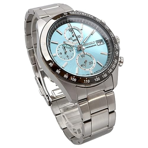 Seiko Мужские кварцевые часы с секундомером 1/5 секунды SBTR029