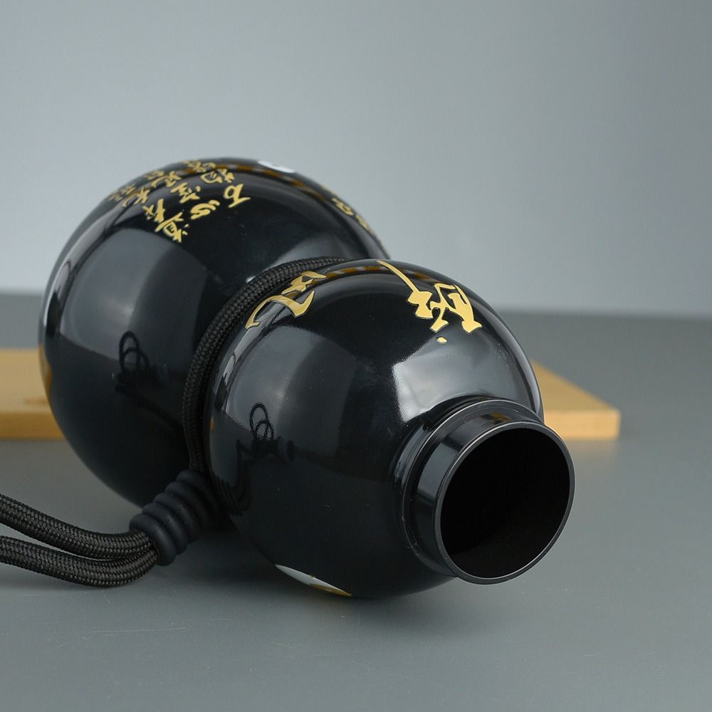 Фляга для воды в форме тыквы для улицы, фляга для напитков тыква У Куна, красивая портативная чашка для воды, унисекс