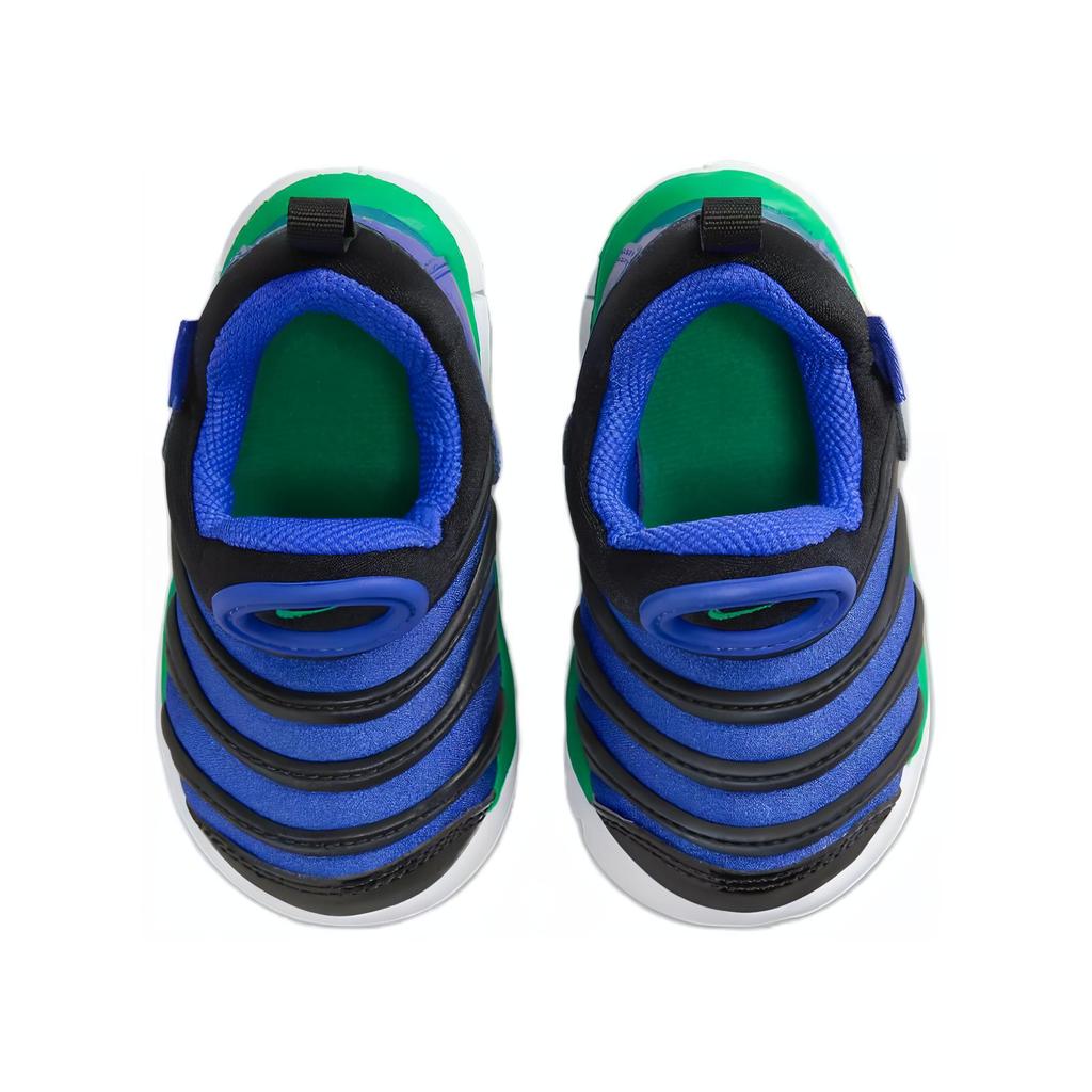 Nike Кроссовки Dynamo Free с нескользящей подошвой, низкие, для ходьбы, детские, сине-черные 343938-512