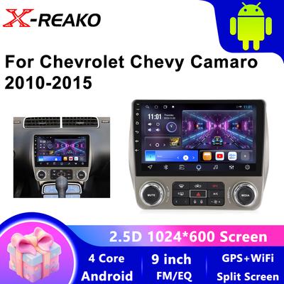9" беспроводной CarPlay для Apple Android Auto Автомагнитола для Chevy Camaro 2010-2015 Автомобильное Радио Стерео Мультимедиа GPS