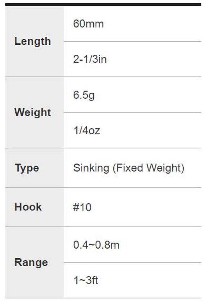 DUO Spearhead Ryuki 60S Sinking Lure ADA4093 (5695)