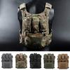 1 шт. V5 FCPC Спортивный жилет Задняя панель Молния на задней пластине Жилет для страйкбола Расширительный мешок Жилет с тройным карманом Аксессуары для Plate Carrier