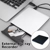 Blu-Ray Burner USB3.0 External Optical DVD Drive Recorder BD-RE/ROM 3D Blu-Ray Players Writer Reader for Windows /MAC OS R0B9