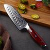 5 Inch Japanese Kitchen Knives Chef Knife Vg10 Japanese Damascus Steel Santoku Slicing Cutting Cooking Tools