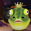 Маска для косплея лягушки Маска на Хэллоуин Аксессуар для костюма Реквизит для косплея лягушки для тематической фотосъемки Сценическое выступление Карнавальная вечеринка