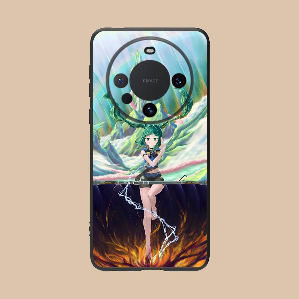 Чехол для телефона Zenless Zone Zero QingYi для Huawei Mate 60 50 40 30 20 10 Pro Plus Lite E 5G Цветной Печатный Чехол Чехол Красивый
