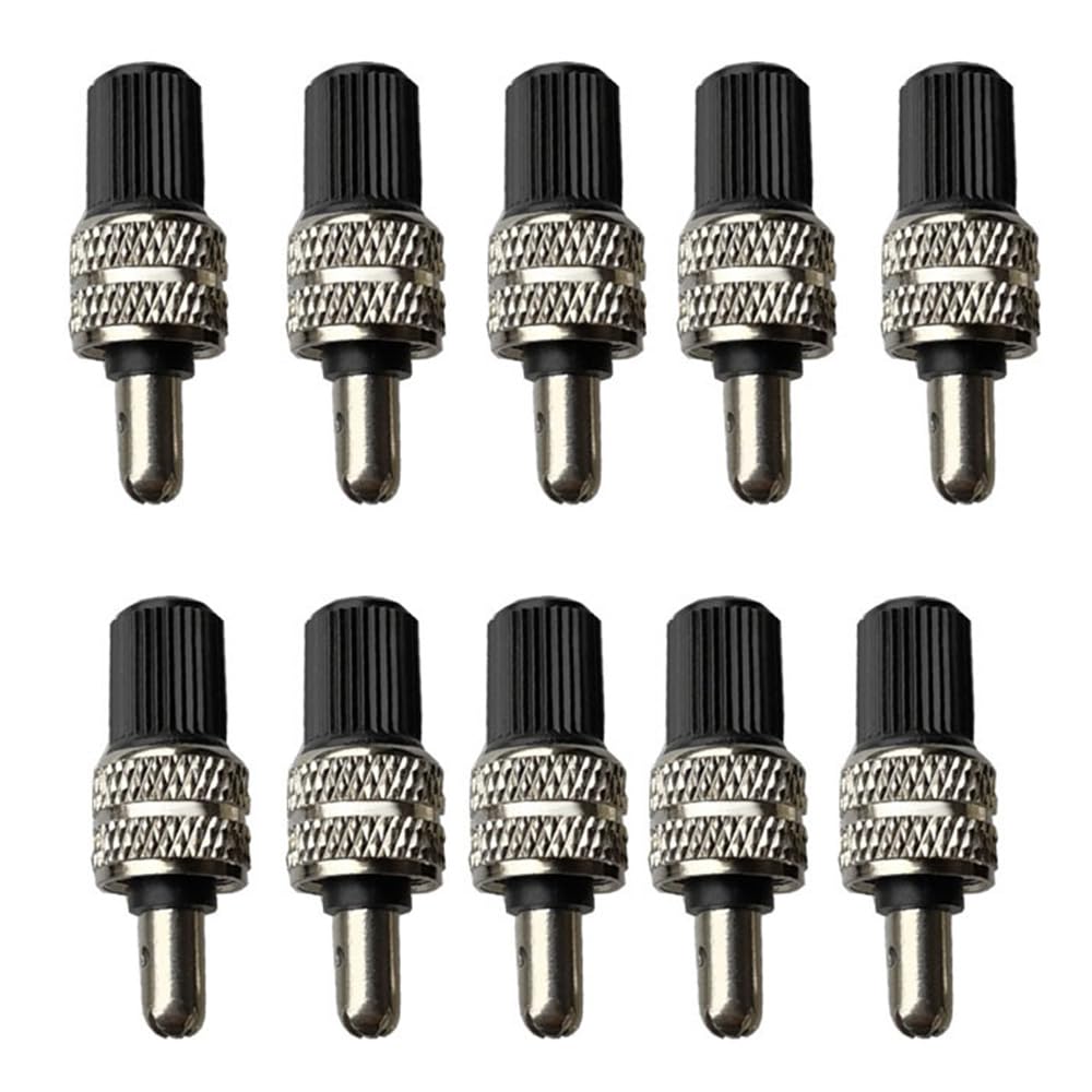Bicycle Bicycle Valve Set of No Bug Rubber German Heat Easy To Easy To Strong For Bicycles Valve, Core, 10, Required, Style, Convenient, Durable,