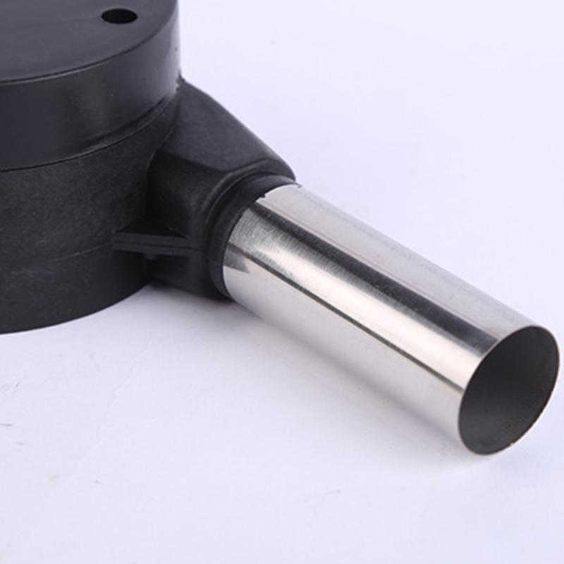 Ручной вентилятор Компактный вентилятор для походной плиты со съемной ручкой для пикников, походов