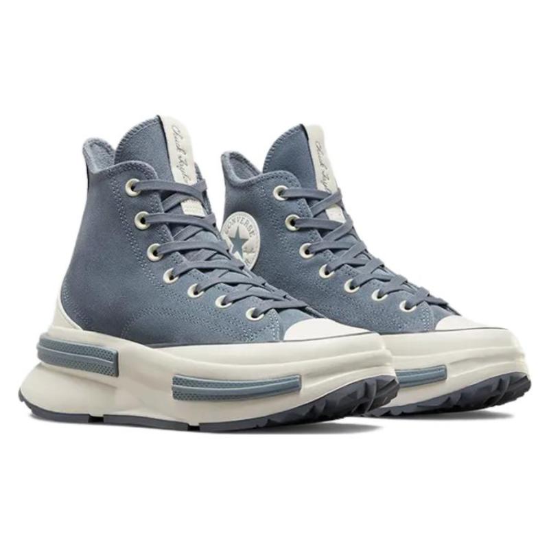 Converse Run Star Legacy CX Шнуровка Универсальные Высокие парусиновые кеды Унисекс Синий Белый
