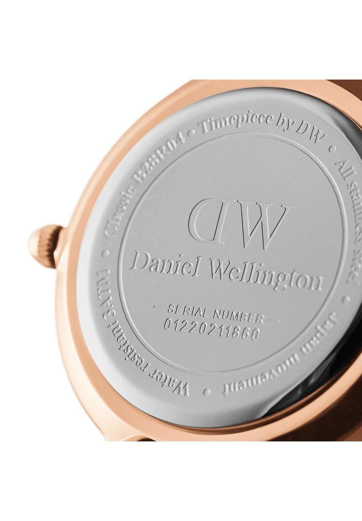 Год импорта Daniel Wellington DW Watch Petite Ashfield 36mm Clock Watch Brand Стильный сетчатый черный розовое золото Подарок для парня и девушки Подарок Простой