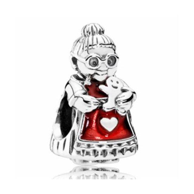 Crystal Simulate Pearl Heart Flower Beads For Women Bracelets And Bracelets DIY Jewelry