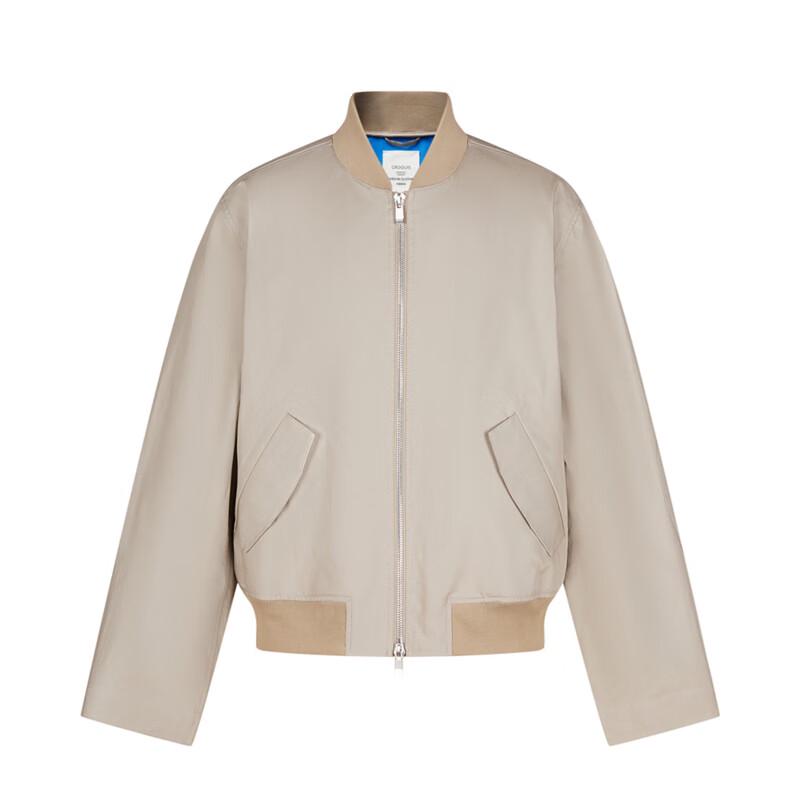 Men's Loose Baseball Collar Long Sleeve Jacket