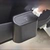Multi-Function Car Trash Can & Storage Box, Large Capacity, Waterproof, Debris Organizer