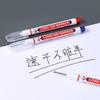 4Pcs Long Head Markers Pen Bathroom Woodworking Decoration Multifunction Deep Hole Marker Pens Pen Red Black Blue Ink