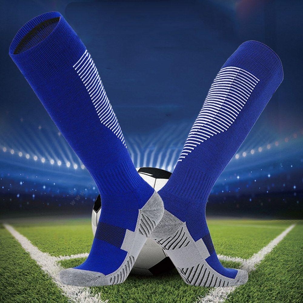 Мальчик Девочка Дышащие Детские Футбольные Носки Спортивные Носки Противоскользящие Футбольные Носки