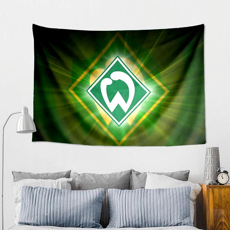 Green Bremen Pattern Tapestry, Unique Design Tapestry, Wall Decor for Bedroom,Livingroom, Playroom,Heartwarming Fan Holiday Gifts