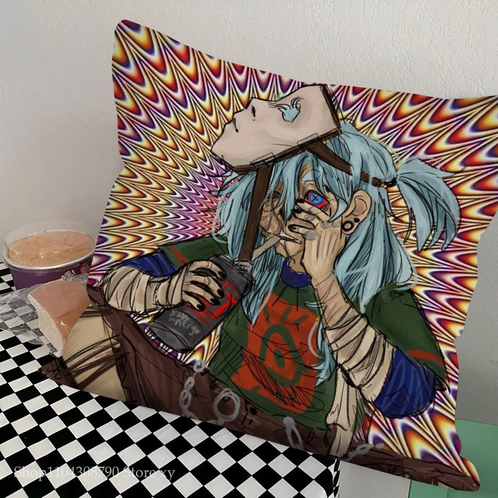 Наволочка для подушки с изображением Салли, квадратная, для спальни, дивана, отдыха, комфорта, автомобиля, гостиной, домашнего декора.