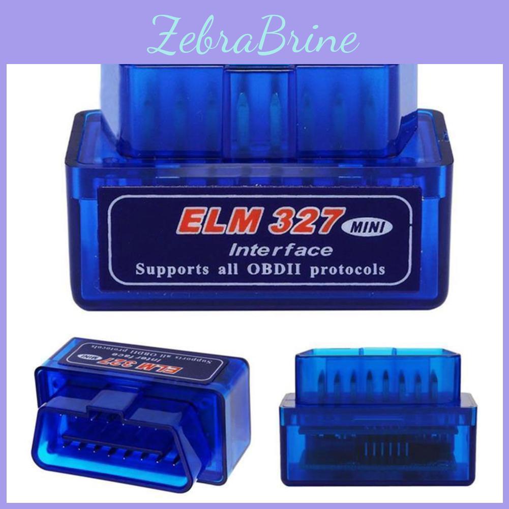 Elm327 Мини сканер OBD2 для двигателя Obd 2 Obdii Elm 327 V21 V 1.5 Адаптер для диагностики автомобиля Bluetooth-совместимый Автоинструмент