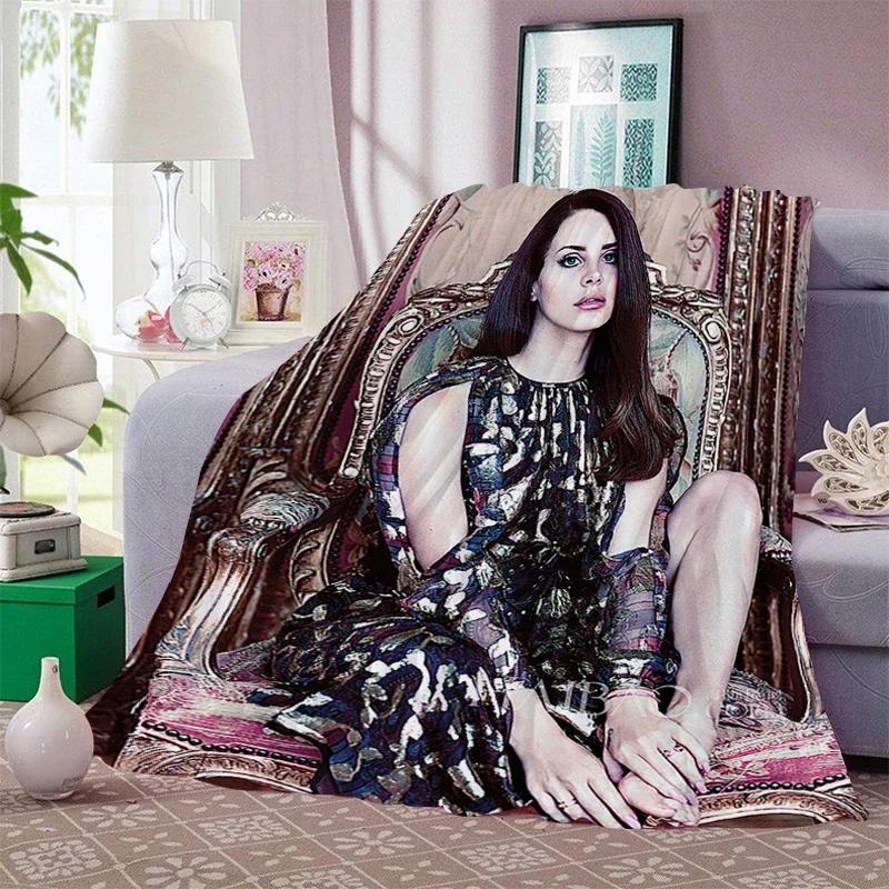 Digital Print Bed Blanket Sofa Winter Warm A-Lana Del A-Reys Fleece Camping Nap Fluffy Soft Blanket Microfiber Bedding King Size