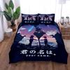 Your Name Moving Story Duvet Cover Set King Queen Double Full Twin Single Size Bed Linen Set