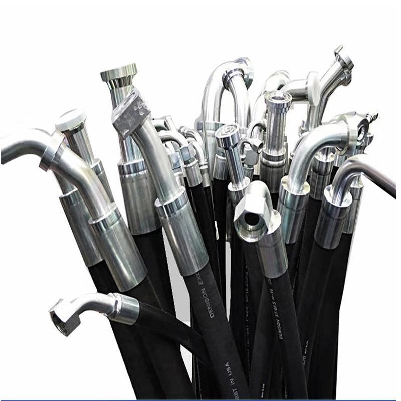 High-Temperature & High-Pressure Steel Wire Braided Steam Rubber Hose